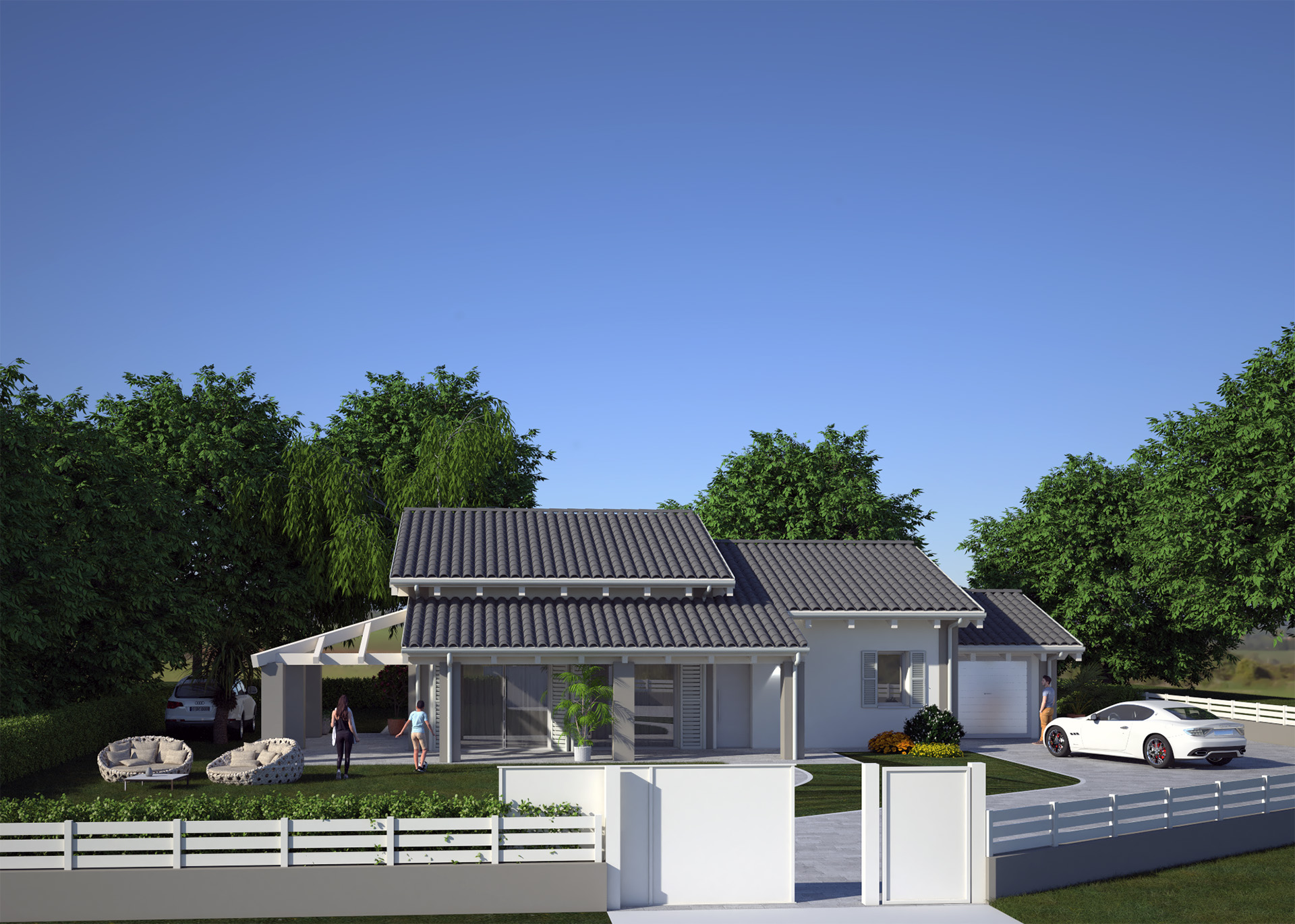 Via Roma - Granarolo dell Emilia render1